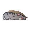 Rascador para Gatos Gris Papel Corrugado Suministros para Mascotas en Stock Venta al por Mayor Cama Multifuncional para Gatos para Gatitos y Gatos Pequeños