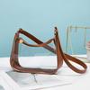 Bolso de gelatina transparente dulce y fresco de un solo hombro 2023 nueva moda simple para mujer estilo coreano bolso de axila