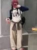 Conjunto de Camisetas de Manga Larga para Niñas Primavera y Otoño 2026 Nuevo Estilo para Niñas Mayores, Pantalones Cargo Casuales de Otoño para Niños Modernos