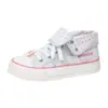 Zapatillas de caña alta nuevas 2026 con suelas gruesas, Zapatos casuales de lunares para mujer versátiles y cómodos, Zapatos casuales de estilo coreano de alto valor al por mayor