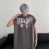 Colete sem mangas estilo coreano da moda, colete masculino de basquete da moda de verão, colete solto, fitness, esportivo, camiseta de base
