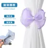 Abrazaderas de Cortina Transfronterizas, Tela de Malla, Lindo Moños, Decoración del Hogar, Accesorios para Mosquiteros, Moños de Encaje Cola de Pez