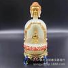 Suprimento ao vivo de antiguidades coleção diversa pintura de pedra luminosa Buda colorido ornamentos de nicho tiro para cornucópia uma geração de cabelo