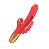 Popular Masajeador Vibratorio de Comercio Exterior con Diseño de Perlas para Mujeres, Juguete Adulto Vibratorio de Múltiples Frecuencias con Golpeteo y Succión, Juguete Sexual Vibratorio