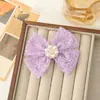 Estilo Coreano Laço de Renda Produto Semi-acabado Adesivos de Pérola e Strass Tecido Artesanal DIY Acessórios Enfeites Decorações de Roupas Acessórios
