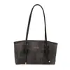 Tendência transfronteiriça mulheres que se deslocam 2026 nova bolsa de ombro única popular retrô textura casual versátil bolsa tote