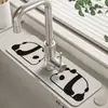 Tapete para Torneira Macio de Terra de Diatomáceas Banheiro Absorvente Secagem Rápida Tapete Bancada de Pia de Banheiro Cozinha Tapete para Vaso Sanitário