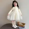 Vestidos Infantis Primavera Roupa Infantil Estilosa Celebridade da Internet Saia de Gaze Princesa 2026 Novo Estilo Bebê Primavera Saia Super Linda
