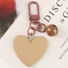 Nuevo Colgante Llavero Campana Corazón, Lindo Accesorio de Resina de Corazón Colorido, Decoración de Bolso de Pareja Estilo Fresco