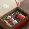 Juego de Té Kung Fu Cultural y Creativo de la Ciudad Prohibida, Juego de Tetera y Tazas de Té para Uso en Casa, Regalo para Personas Mayores, Maestros, Padres, Regalo de Año Nuevo y Cumpleaños