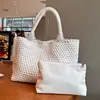 Nova Bolsa Grande Portátil para Mamães Bolsa de Mão Tecida Leve Grande Capacidade Bolsa Tote de Praia Bolsa Cesta de Legumes Tamanho Grande