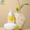 Criativo 30ml50ml frasco conta-gotas cilíndrico de fundo grosso óleo essencial cosmético sub-engarrafamento líquido fundação frasco de vidro atacado