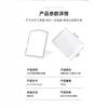 Espejo de Maquillaje LED Personalizado por el Fabricante con Control Táctil Dual, Iluminación de Tres Colores, Tipo con Soporte, Espejo de Tocador de Escritorio