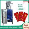 Máquina de Embalagem de Molho para Pepino do Mar Yao Zhu Sopa de Tempero Máquina Automática de Sub-Embalagem Selagem Três Lados Saco Pequeno Máquina de Embalagem de Suco de Abalone