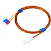 Sensor de Temperatura de Resistencia Térmica de Superficie Aislado Cerámico Tipo Pt100/K con Parche de Agujero Tira de Cobre de Resistencia de Platino