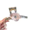 Pinza para el Cabello de Camelia de Acetato Estilo Coreano 2026 Modelo Nuevo Pasador de Alta Gama para la Parte Posterior de la Cabeza Accesorio para el Cabello