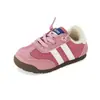 Topstar2024 Nuevos Zapatos de Invierno para Niños con Suela Blanda, Forro de Felpa, Estilo Coreano, Zapatos para Guardería de Interior