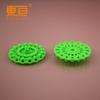 Slfq6513 Círculo Verde de Dieciséis Cuartos, Piezas de Burbuja de Dieciséis Cuartos Insertadas en Palitos para Burbujas, Círculo de Burbuja Más Grande