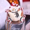 Z61 Broche de árbol de Navidad europeo y americano nuevo, lindo prendedor de pingüino, broche de Papá Noel al por mayor