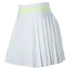 Falda de Tenis Deportiva de Verano, Falda Corta de Fitness, Media Falda Antiexposición, Falda Plisada de Golf, Falda Corta de Yoga Falsa de Dos Piezas