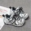 Zapatos Deportivos de Malla Zapatos de Papá Zapatos Casuales para Estudiantes de Primaria Zapatos para Niños Niñas Antideslizantes Transpirables Niños Primavera y Otoño Suela Suave