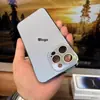 Electrochapado Nano Mate Adecuado para Funda de Teléfono Móvil Apple 17Promax Color Original de Piel Iphone16 Anticaída Dura