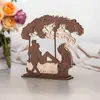 Novas Decorações Românticas para Casamento Transfronteiriço Decorações de Presente Artesanato de Madeira para Casa Presentes de Casamento Transfronteiriço
