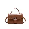 Bolsa de luxo leve com toque de alta qualidade 2026 outono novo estilo bolsa de ombro única moderna bolsa quadrada quadrada de grande capacidade com temperamento retrô