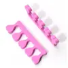 Separador de Dedos para Uñas de Pies Esponja de Eva Separador de Dedos de Pies y Manos Esponja Separadora de Dedos Herramienta de Aislamiento para Esmalte de Uñas Herramienta Auxiliar