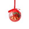 Pingente de bola de Natal Padrão de elementos de Natal bola pintada boneco de neve bola de bolha As decorações da árvore de Natal podem ser misturadas em lote transfronteiriço
