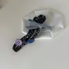 Bonito Pasador Azul con Lazo en la Parte Trasera de la Cabeza, Pinza de Pato de Gama Alta para el Cabello, Pinza Agarradora Grande para Mujeres