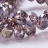 Al por mayor 3/4/6/8mm Accesorios para Joyería DIY Rueda de Cristal Cuentas Rueda Ropa Pulsera Material Hecho a Mano Cuentas Planas Cortadas