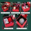 Nueva Caja de Regalo Navideña Caja de Empaque Roja Grande de Cielo y Tierra Caja de Manzana para Nochebuena Caja de Regalo de Snacks Caja de Regalo