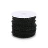10 Yardas/Rollo Cadena Redonda Forma O Pulsera Collar Cadena de Cola Cadena Encriptada Cadena de Cruz Llavero Accesorios para Joyería DIY