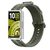 Adequado para Pulseira de Silicone Huawei Band 11, Pulseira de Pulso de Silicone Listrada Bicolor para Huawei Band 11/11 Pro