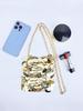 Bolso para teléfono móvil personalizado, súper popular, con lentejuelas, estilo nicho, con hadas brillantes, pequeño y exquisito bolso bandolera de mano.