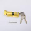 Cilindro de cerradura de puerta universal para interiores, pequeño, 70 mm, a prueba de violencia, de mano, de cobre galvanizado, accesorio para puerta de dormitorio.