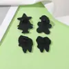 Broche de Dibujos Animados Navideños Árbol de Navidad Lindo Hombre de Jengibre Sombrero de Navidad Atmósfera Festiva Punto de Goteo de Aceite Insignia de Aleación con Taladro