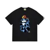 Marca de Moda de Calle Dropshipping Camiseta de Dibujos Animados de Alta Calidad Manga Corta Comercio Exterior Transfronterizo Venta al por Mayor Unisex Top Camiseta de Moda