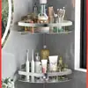Estante de Almacenamiento para Baño, Estante para Baño, Colección de Accesorios para Lavabo sin Taladro, Estante de Almacenamiento para Ducha de Baño
