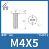 Parafusos de Cabeça Redonda Phillips em Nylon Lianyang M3-M8 Parafusos de Cabeça Panilha Parafusos Plásticos Isolados Phillips Fabricante