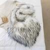 Bolso de Felpa Nuevo Europeo y Americano Bandolera Corazón Imitación Piel de Mapache Bolso de Hombro Bolso de Piel de Gran Capacidad para Mujer