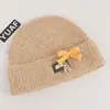 Gorro de punto de mezcla de lana estilo coreano, gorro de invierno cálido que cubre las orejas, suave y cómodo, gorro de punto coreano minimalista y versátil
