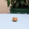 Acessórios de Madeira de Pessegueiro, Acessórios DIY em Formato de Coração de Caqui, Pulseiras Trançadas Feitas à Mão, Colares, Contas de Oração Budistas e Acessórios Atacado