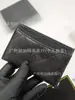 Portatarjetas Pequeño Estilo Chanel de Cuero Genuino, Delgado Acolchado Cf Pequeño Chanel Caviar Piel de Vaca Piel de Oveja Portatarjetas de Cuero Acolchado, Estilo Clásico