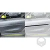 Adecuado para 16-21 Mercedes-Benz smart tira lateral exterior de la puerta negro piano negro brillante accesorios de decoración de modificación del interior del coche