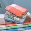 Toalha de Mesa Absorvente Xadrez Vermelho Quadrado Macia Layout de Restaurante Comercial Mesa de Sobremesa Infantil Toalha de Mesa para Barraca de Comida Jogo Americano