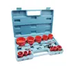 Gran Venta Juego de Brocas Perforadoras Kit de Punzón Venta Caliente Transfronteriza Juego de Sierras de Corona Muchos Estilos Tamaños Se Pueden Combinar Según Sea Necesario