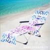 Juego de Toalla de Baño para Silla de Playa Personalizada Ocio al Aire Libre Absorbente y Portátil Bolsillo Microfibra Impresa Toalla de Baño al por Mayor