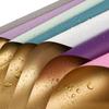 Embalagem de flor Qixi anos dourados papel dourado à prova d'água frente e verso Papel Golden Ouya material para embrulhar buquê de flores suprimentos